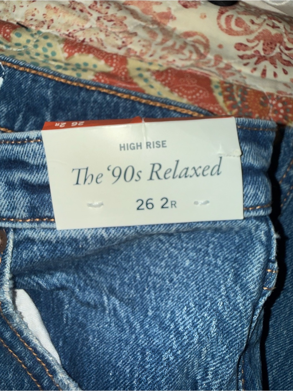 Abercrombie and Fitch 90s High Rise Jeans - Picture 6 of 6